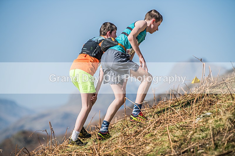 Elterwater-255 - Kendal Winter League Elterwater Under 15/17 Fell Races Sunday 9th March 2025