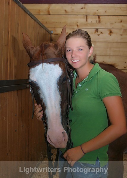 Haleys Horse_001 - Haley and Pilgrim
