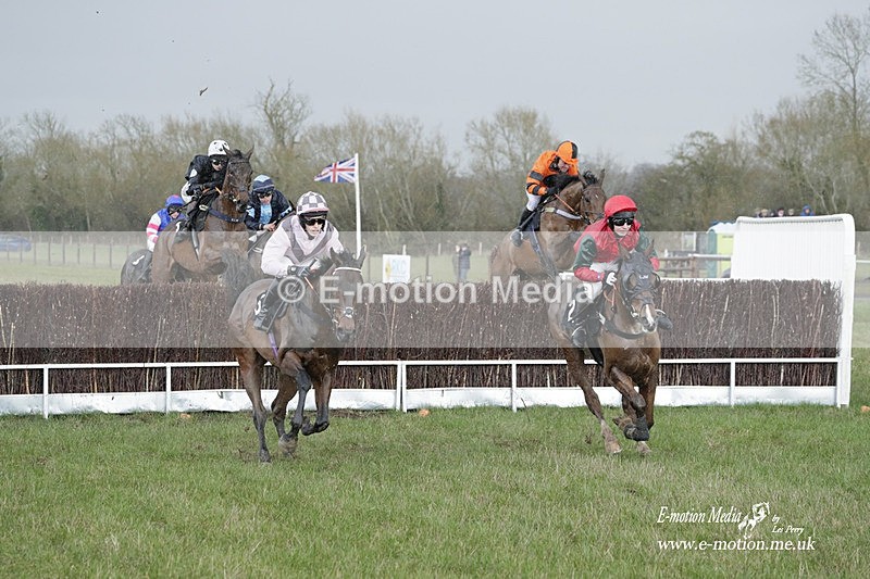 PtP 180323 1130 - Shelfield Park Races with Croome & West Warwickshire Hunt  18/03/23
