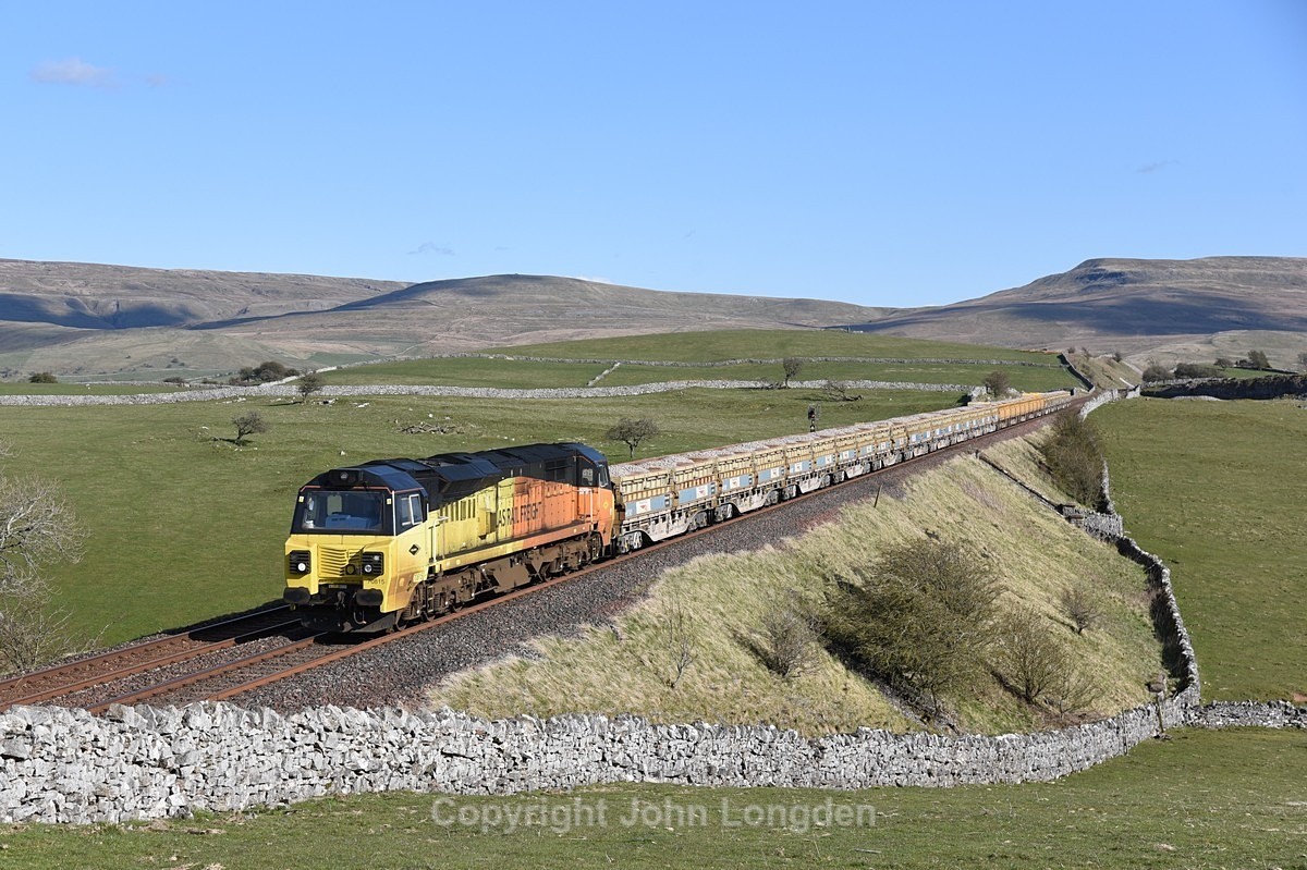 JL - 15.4.21 70815 6C89 Mountsorrel - Carlisle, Waitby Common - Waitby Common