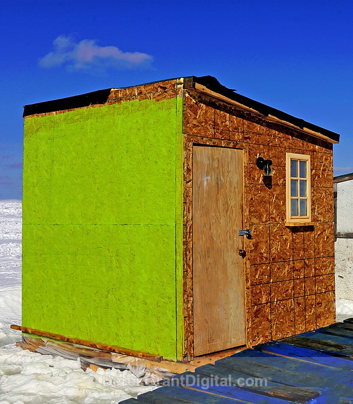 Ice Shack new Brunswick Canada