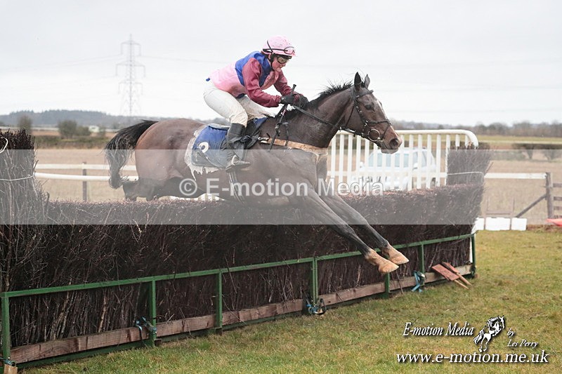 PtP 260125 358 - Cocklebarrow Point-to-Point racing with the Heythrop Hunt 26/01/25
