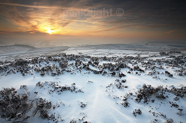 Winter Light - Peak District