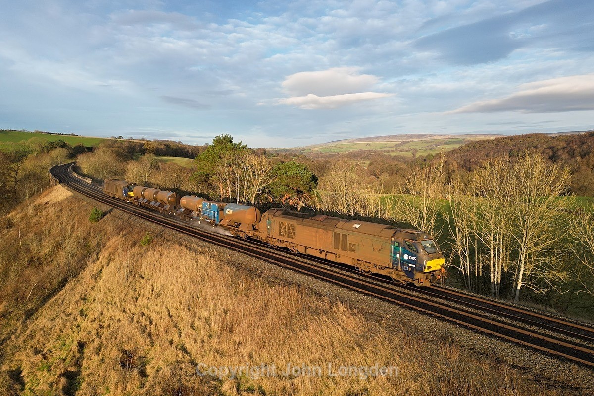JL - 29.11.24 68004 3J11 Carlisle - Carlisle, Armathwaite - Latest shots