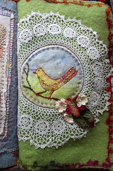  - Art made on Vintage Blankets