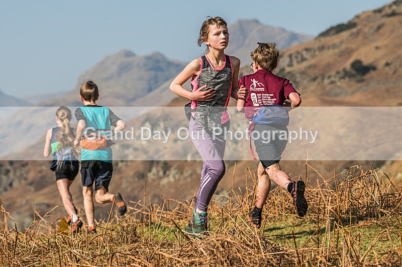 Elterwater-149 - Kendal Winter League Elterwater Under 13 Fell Race Sunday 9th March 2025