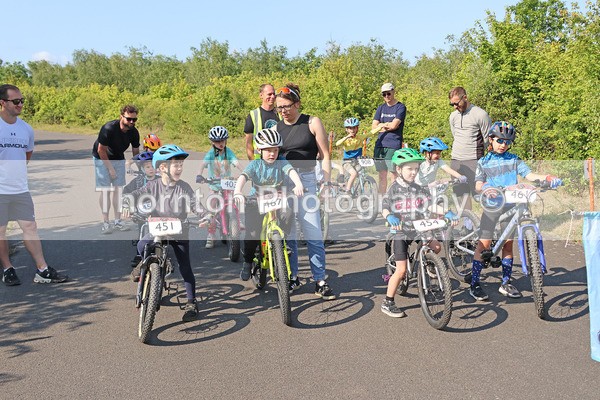 A41A8100 - MTB East Round 8 Betteshanger Kent 15th June 2025 Under 7s Races