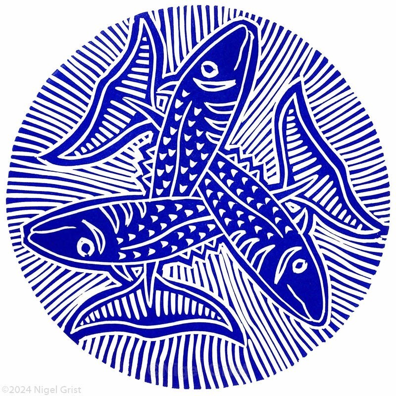  - Linocut