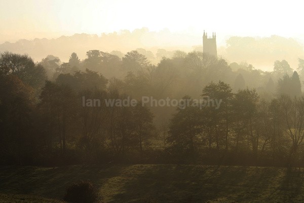 Misty Valley _S053 - Somerset landscape Photography
