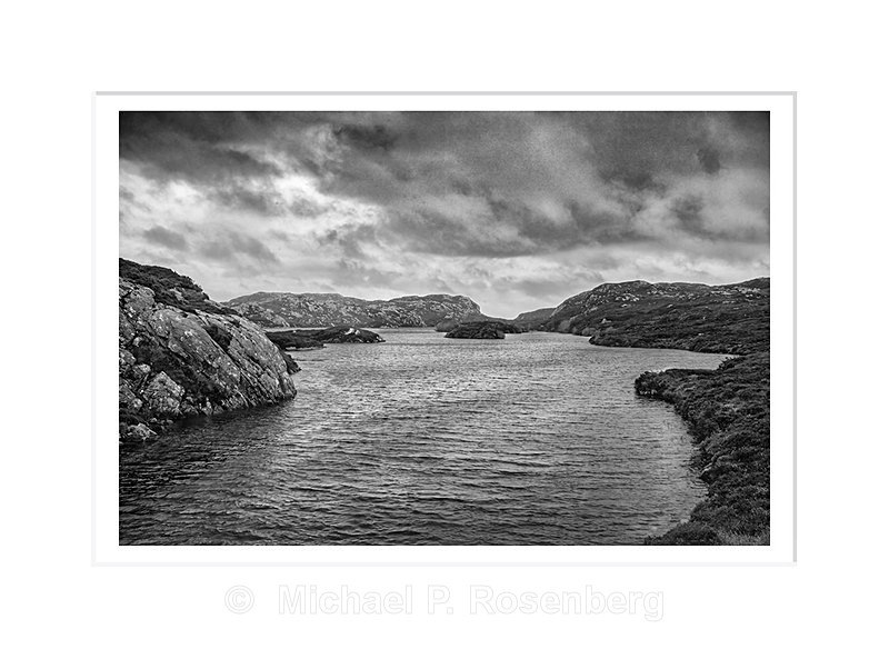 Protected Harbor, Rodel, Outer Hebrides Scotland - Scotland, UK
