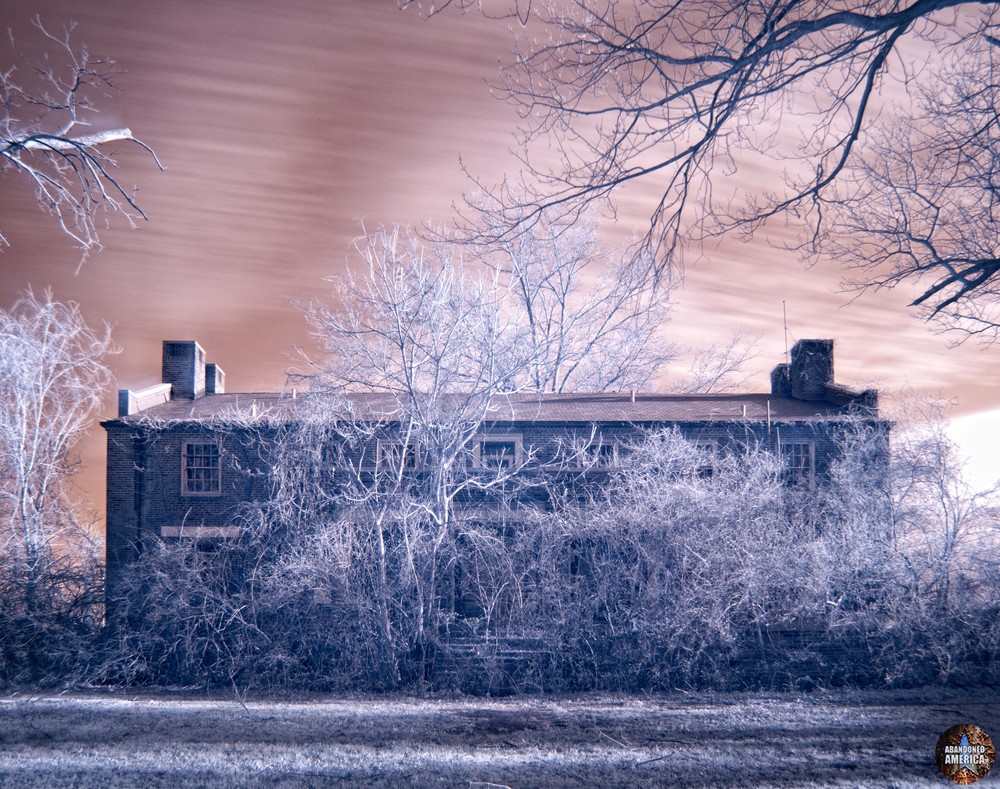 Pennhurst State School (Spring City, PA) | Infrared Audobon Hall II - Pennhurst State School and Hospital