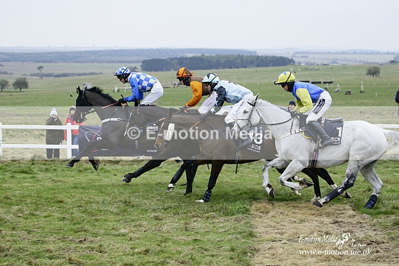 PtP 220122 501 - Royal Artillery Hunt Point-to-Point  - Larkhill Racecourse 22/01/22