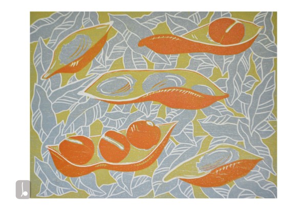 Sylvia Quinn Home;  Australian Black Bean, Seeds and Pods - Christmas exhibition 2023