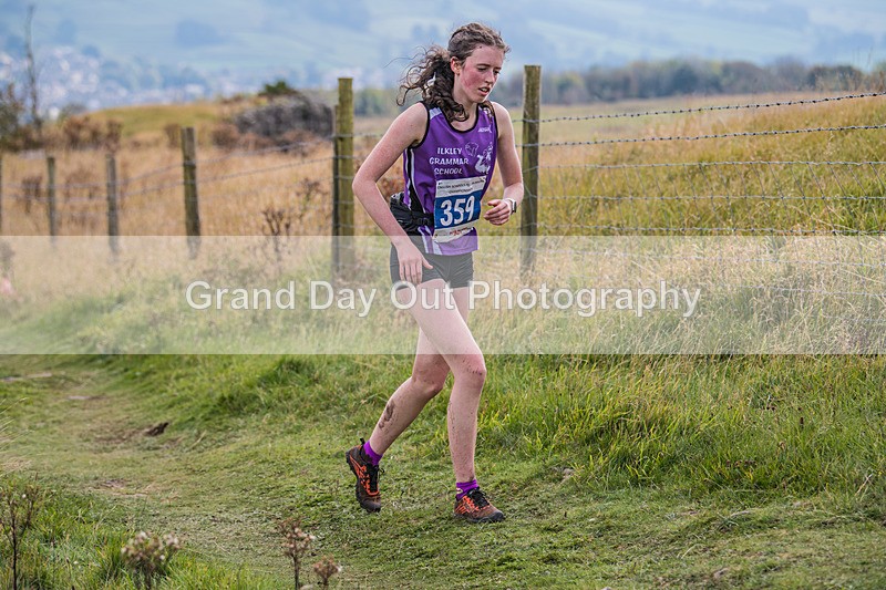 Year 12-13-144 - The English Schools Fell Running Championship Giggleswick Year 12-13 Sunday 6th October 2024
