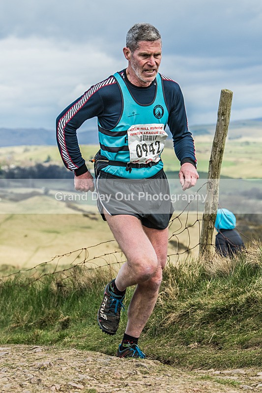 Helm Hill -471 - Kendal Winter League Helm Hill Fell Races (Under 13/15/17 & Seniors) Sunday 16th March 2025