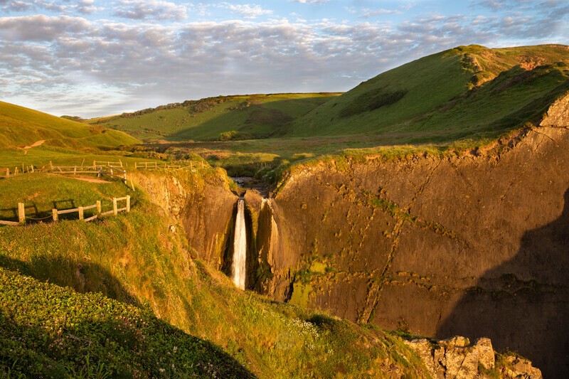 Speke's Mill Waterfall - North Devon