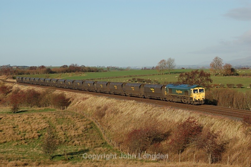 8.12.06 - 66558 6E73 Killoch - West Burton, Stockber - Stockber