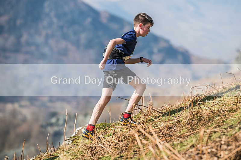 Elterwater-233 - Kendal Winter League Elterwater Under 15/17 Fell Races Sunday 9th March 2025