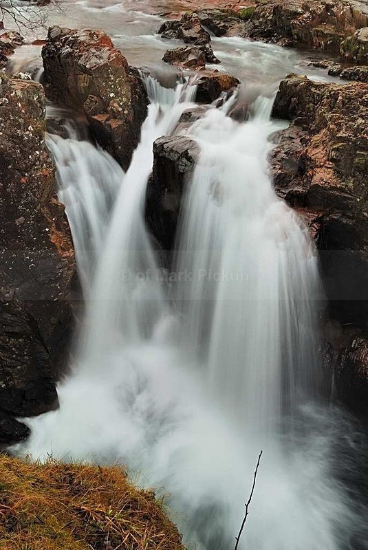 Lower Falls on the water of Nevis Scotland - Scotland
