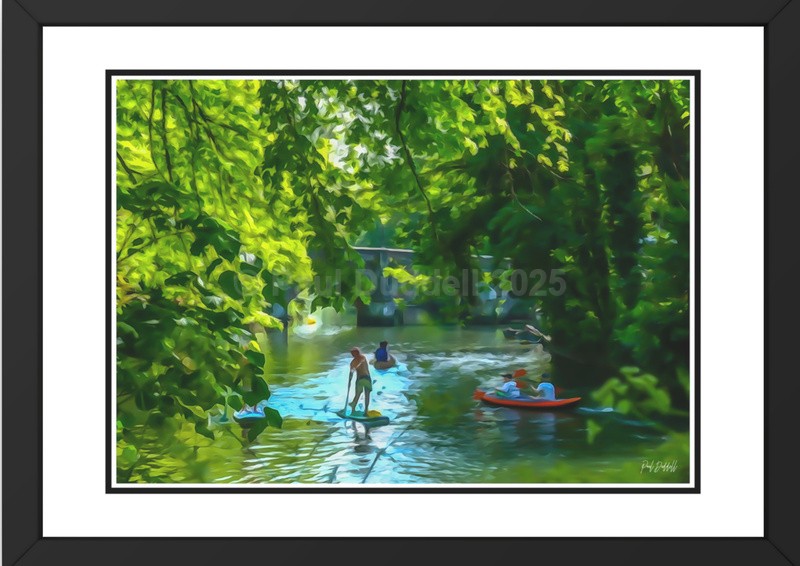 Urban Echoes, Norwich, Norfolk Paintings by Paul Duddell, Whispers & Strokes - Artist, Painter, and Photographer