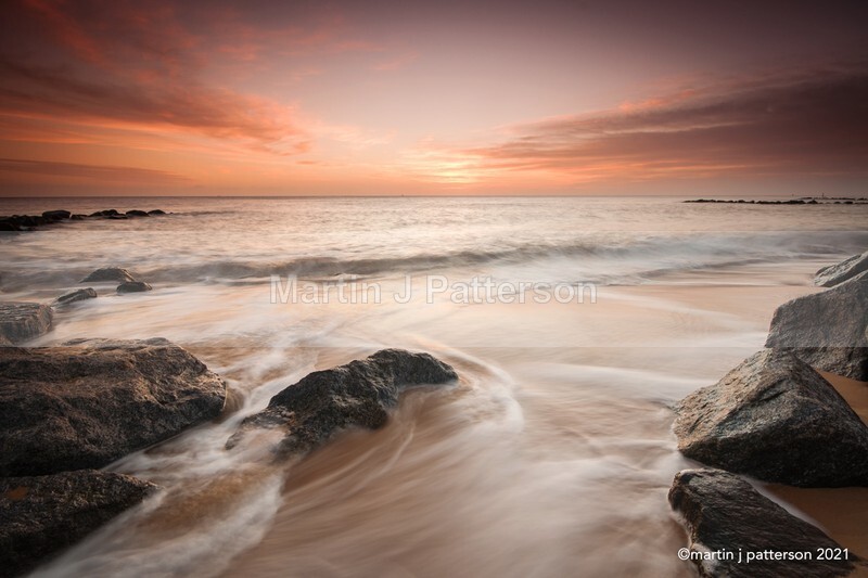 Hopton Beach - Rocks At Sunrise - 2021