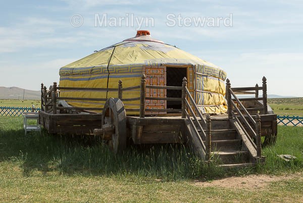Old ger - Mongolia
