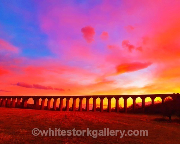 Sunrise At Culloden Railway - Scottish Highlands