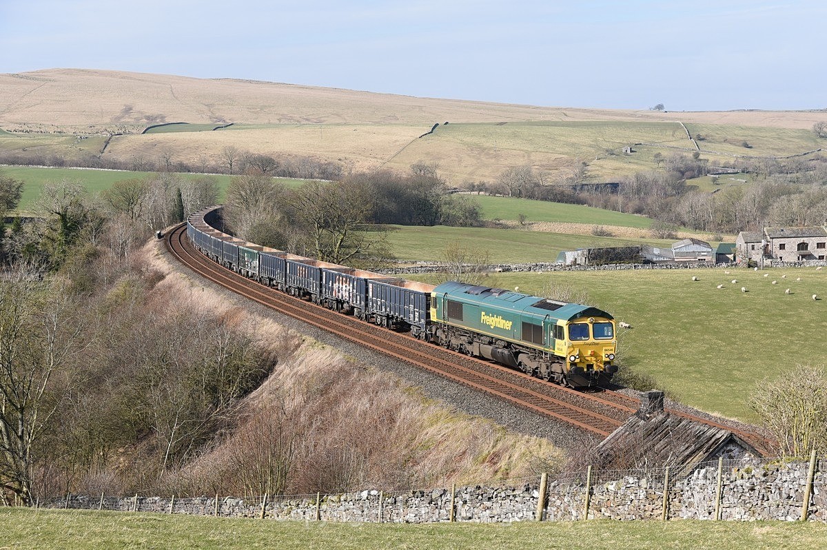 JL - 8.3.25 66546 6E97 Kirkby Thore - Hunslet Yard, Smardale - Latest shots