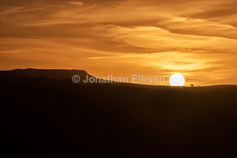 Higger Tor Sunrise - The Peak District