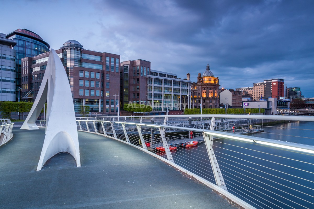 The Squiggly Bridge - My Glasgow