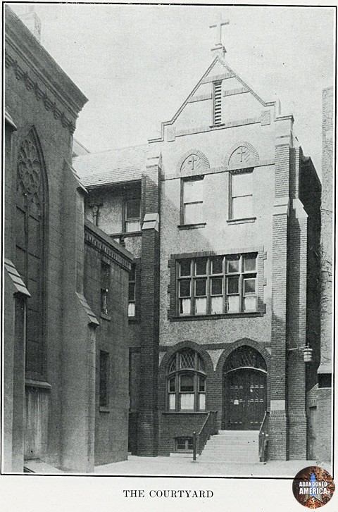 historical photographs of the church of the assumption, philadelphia pennsylvania - presented by matthew christopher murray of abandoned america