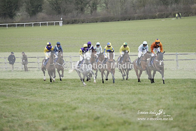 PtP 250223 0676 - Kimblewick Hunt Point-to-Point Kingston Blount 25/02/23
