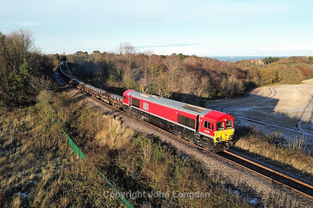 JL - 22.11.24 66069 6N40 Tees Yard - Skinningrove, Saltburn - Latest shots