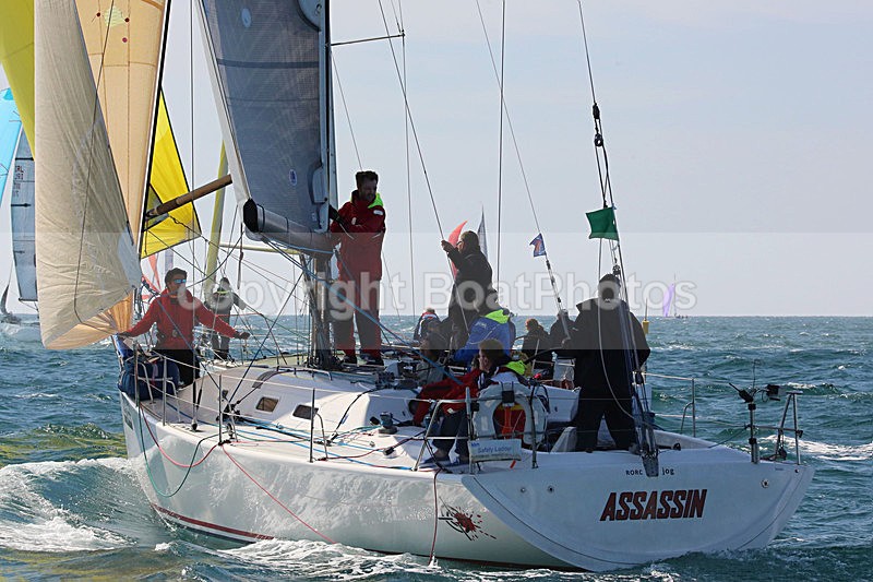 150627 ASSASSIN GBR 8383R RORC JOG WT7A5210_S - ROUND THE ISLAND RACE - SATURDAY 27th JUNE 2015