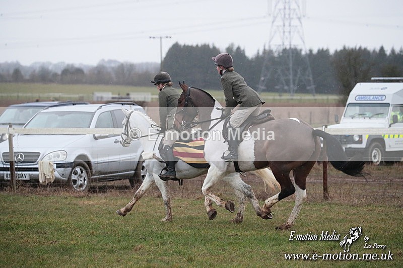 PtP 260125 721 - Cocklebarrow Point-to-Point racing with the Heythrop Hunt 26/01/25