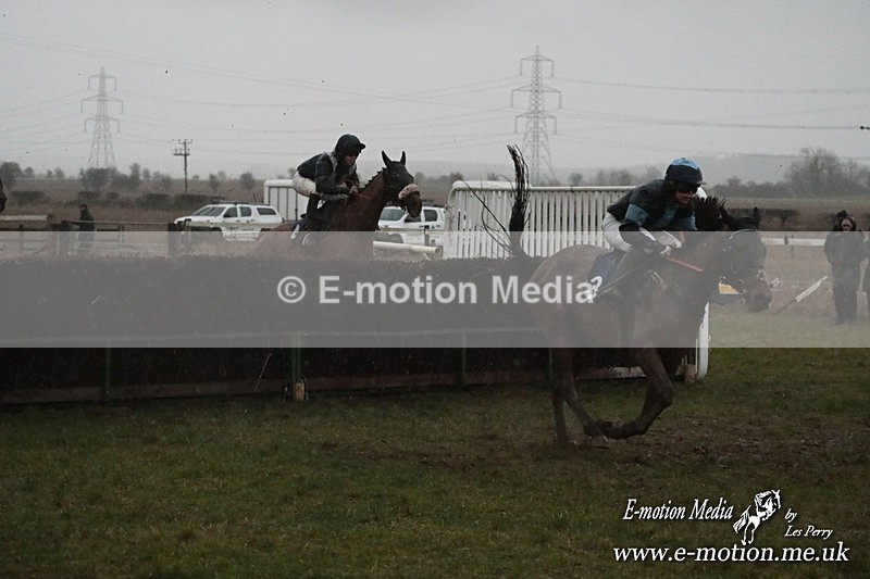 PtP 260125 1264 - Cocklebarrow Point-to-Point racing with the Heythrop Hunt 26/01/25