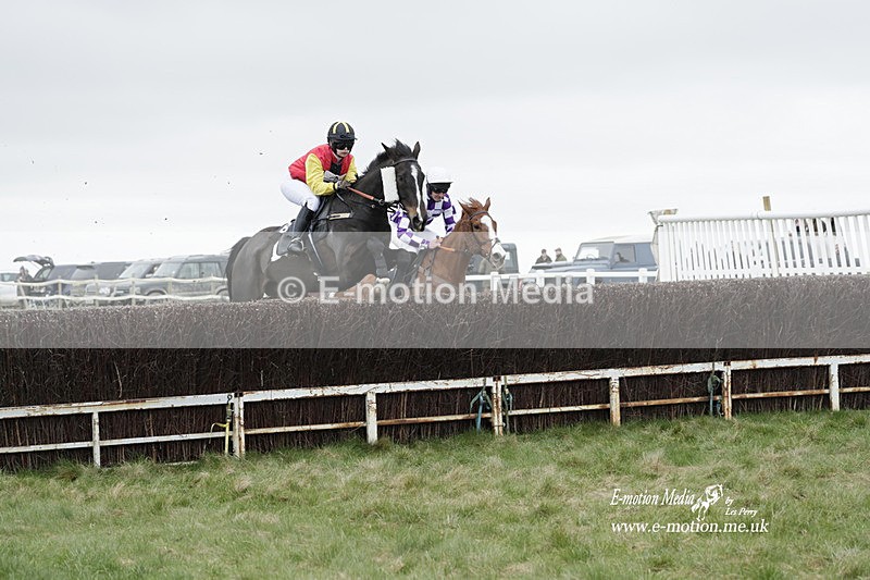 PtP 260323 0904 - New Forest Hounds Point-to-Point Larkhill 26/03/23