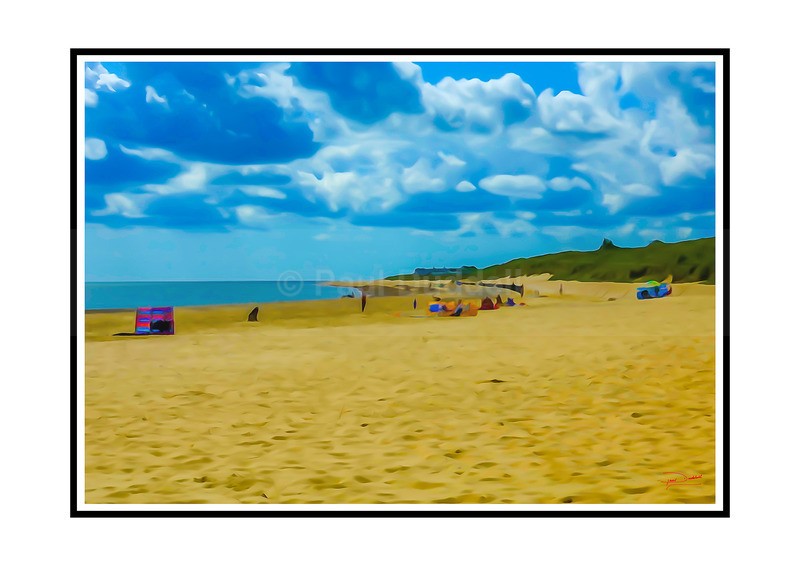 Seaside Serenity, Gorleston-On-Sea Paintings by Paul Duddell, Whispers & Strokes - Artist, Painter, and Photographer
