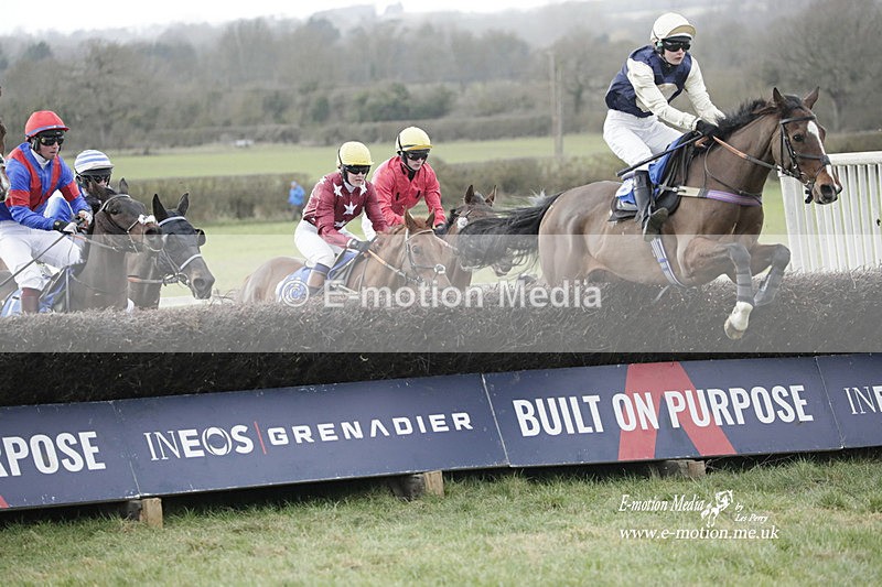 PtP 250223 0408 - Kimblewick Hunt Point-to-Point Kingston Blount 25/02/23