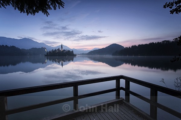 Sunrise At Lake Bled, Slovenia