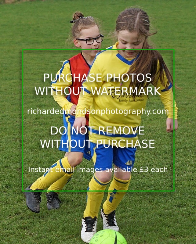 DSC00270 - Kendal United Rocket Girls v Kendal United U 10 (24/3/19)