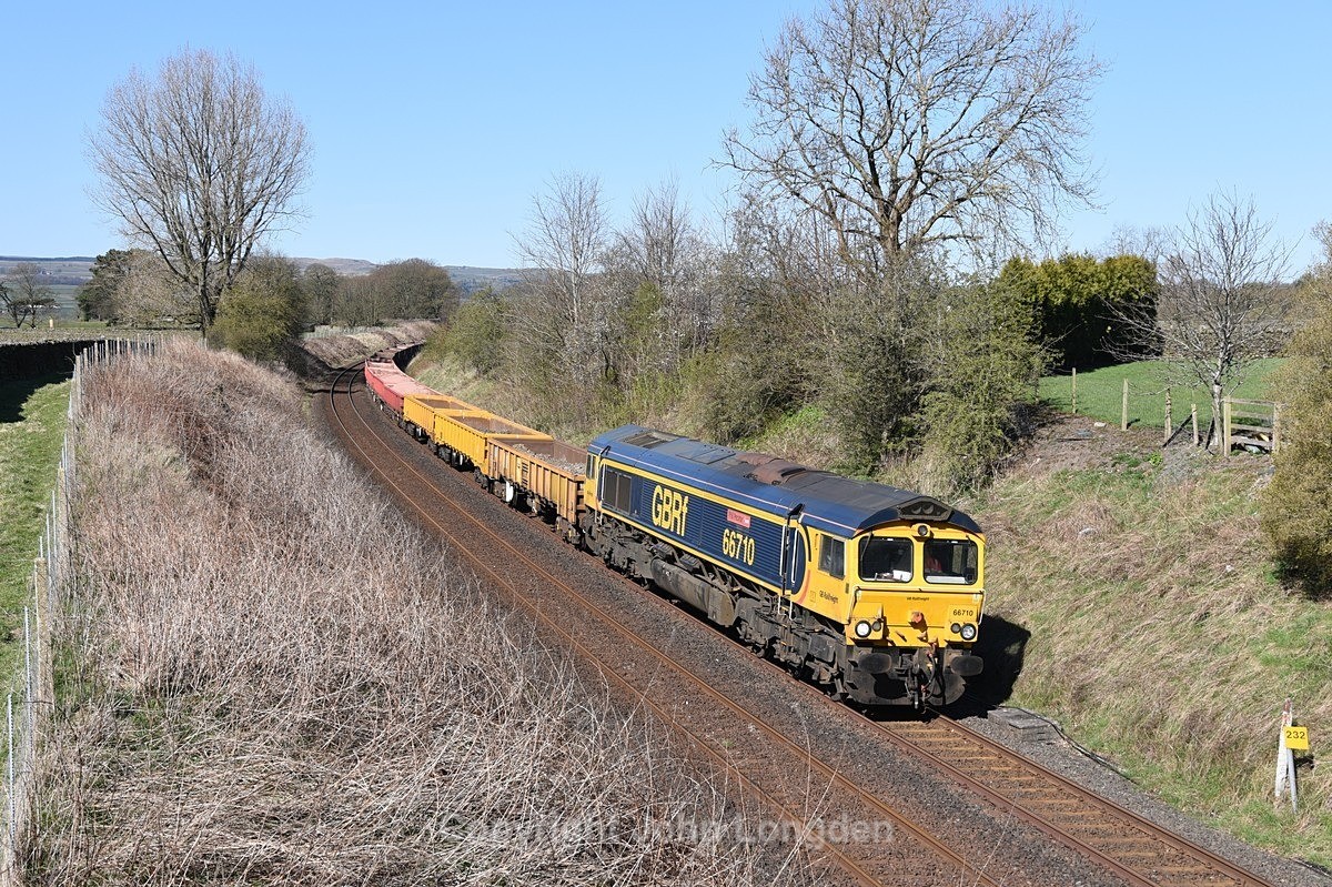 JL - 6.4.25 66710 6G62 Settle - Bescot, Long Preston - Latest shots