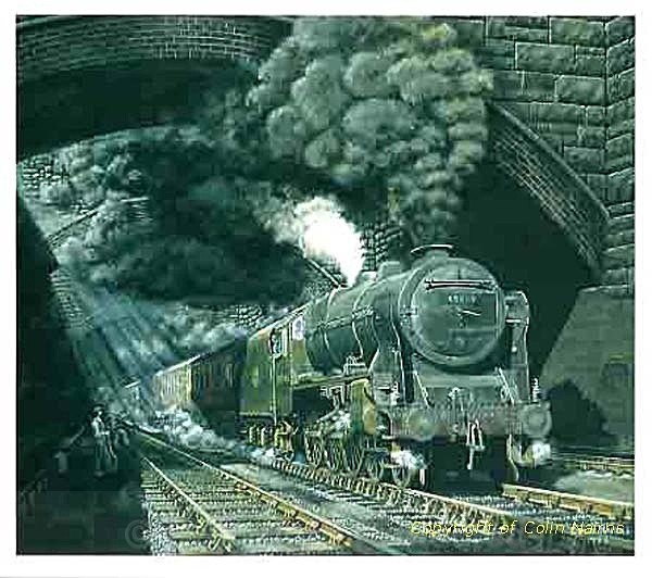 'Leaving Lime Street, Liverpool' - Transport