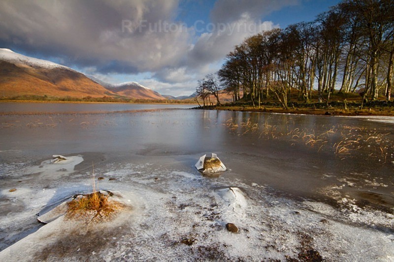 Frozen Loch - Landscapes