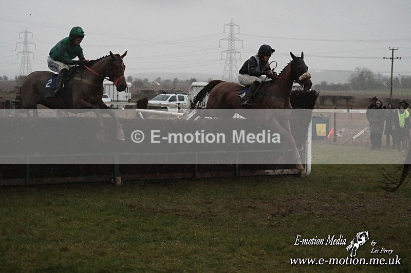 PtP 260125 1269 - Cocklebarrow Point-to-Point racing with the Heythrop Hunt 26/01/25
