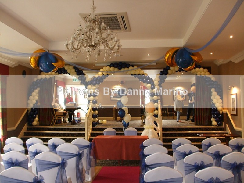 3 span arch - Wedding Balloon Photos