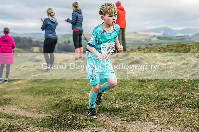 Helm Hill U9-14 - Kendal Winter League Helm Hill Under 9 Fell Race Sunday 16th March 2025