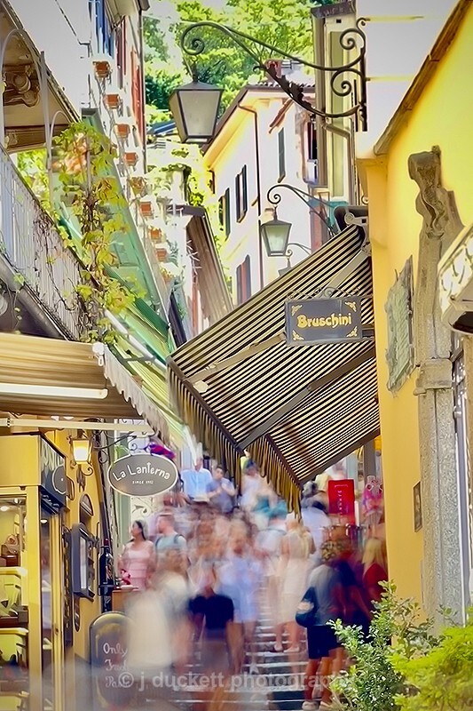  - Bustling Bellagio Street