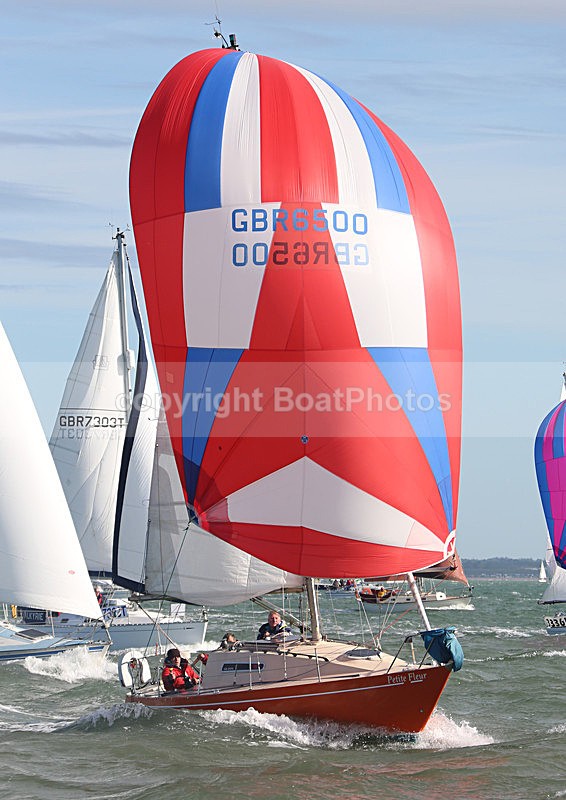 130601 PETITE FLEUR GBR6500 WT7A8245 - ROUND THE ISLAND RACE - 1st June 2013