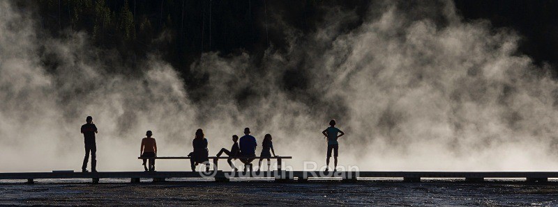 Steam People - Yellowstone